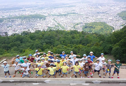 大文字山へハイキング